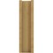 Ekena Millwork 5 1/2-in W x 12-in D x 20-in H Funston Block Rough Cedar Woodgrain TimberThane Outlooker, Primed Tan OUTUR055X12X20FST44RCPR - alternate 2
